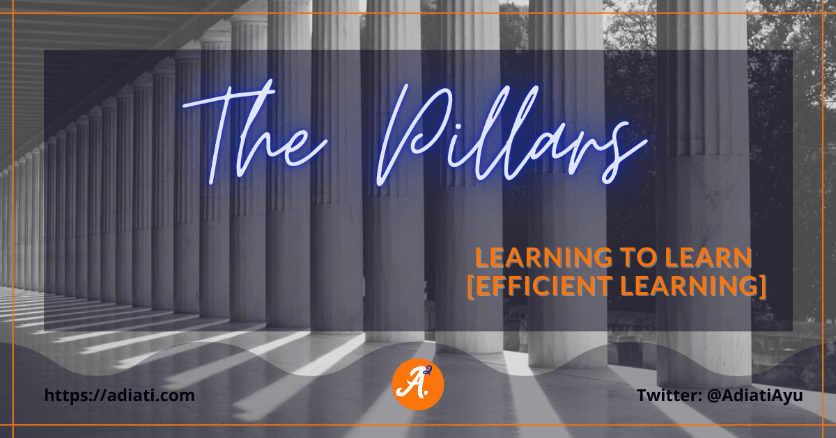 Learning To Learn [Efficient Learning]: The Pillars